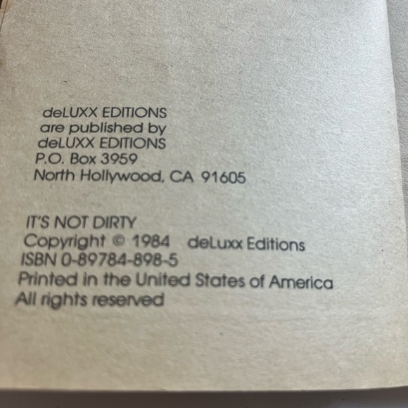 Vintage Book 'It's Not Dirty' by Shirley Miller - Picture 2 of 3